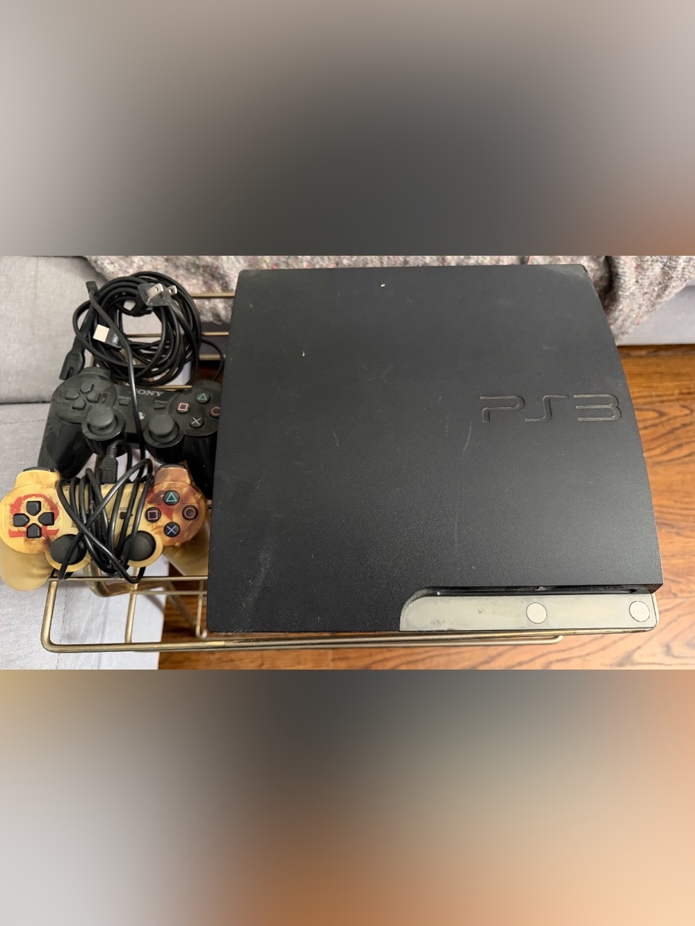 Sony PS3 Slim Replacement Top Cover - Black
